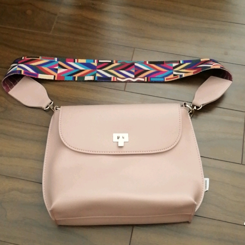 Like-new convertible strap Miniso purse